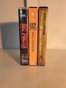 3 80's VHS Tapes