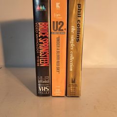 3 80's VHS Tapes