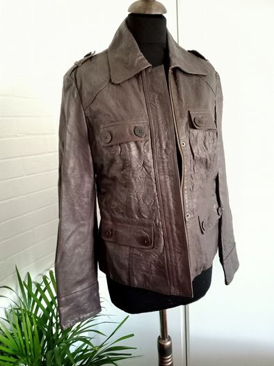 Rocha jonh Rocha leather jacket size 12