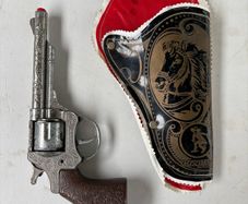 Vintage Toy gun and holster c1970