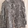 100% Linen Jacket Grey Image 2