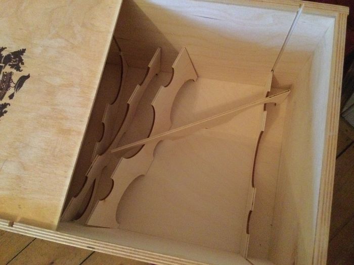 Solid wooden wine boxes, perfect for storage