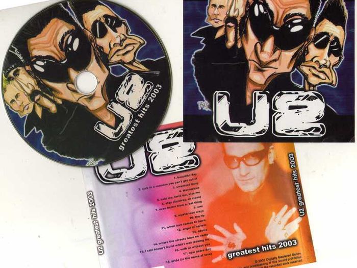 U2 - Artwork On Cd