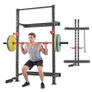 Multifunctional Squat Rack Folding Power Cage, Wall-Mounted 545KG Capacity Image 2