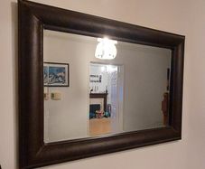 Leather Mirror