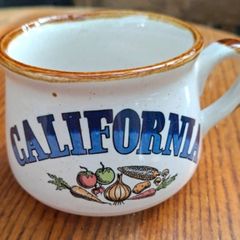 1970's California Soup Mug