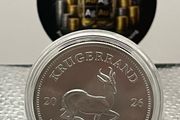 1oz Fine 999 Silver Bullion Krugerrand 2026 Coin.