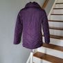 Jane Austin purple quilted jacket, Size 12 Image 4