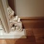 Decorative Arched Overmantle Mirror Image 3