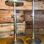 Antique brass and copper plant stands Image 2