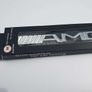 Chrome Metal Mercedes Benz AMG Front Grill Bonnet Badge Emblem Grill Emblem Badge Image 5