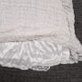 Yumi White Cream Tiered Lace Crochet Ruffle Sundress Mini Dress Size S Image 8