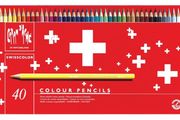 Caran dAche Swisscolor Pencils (40 in a Metal Box)