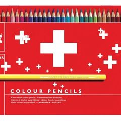 Caran dAche Swisscolor Pencils (40 in a Metal Box)