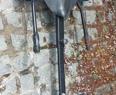Hoverboard attachment with BROKEN hoverboard