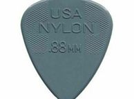 main image for ad 12-pack of Dunlop Nylon .88 guitar picks.