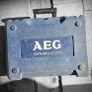 AEG Drill and case. Image 2