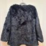 Grey Faux Fur Coat Image 3