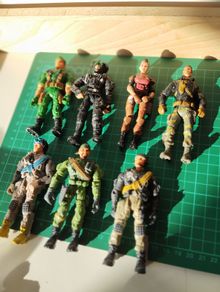 Lanard The Corps Elite Force  Vintage Action Figures (2003)
