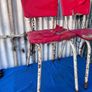 2 1960s vintage metal chairs Image 3