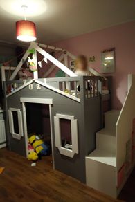 Bunk bed, high sleeper