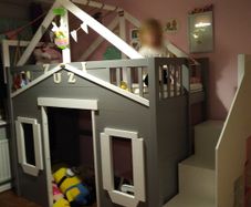 Bunk bed, high sleeper