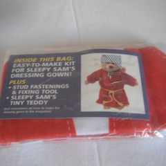 Teddy Bear Dressing Gown Kit for Sale
