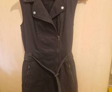 black denim dress size 8