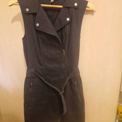 black denim dress size 8