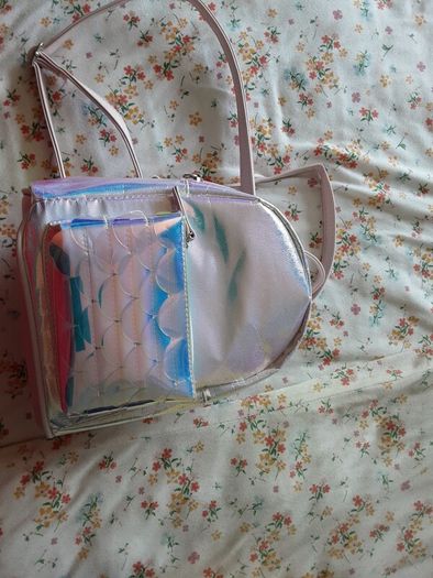 Brand New Holographic Mermaid Back pack