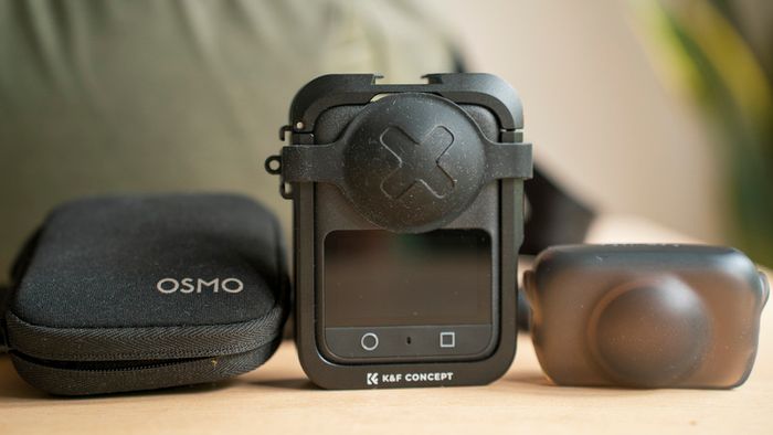 DJI Osmo 360 Adventure Combo  + Cage + PGYTECH OneGo Solo V2 4L Camera bag