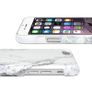 White Marble Pattern prinred Hard Cover for any iPhone Image 7