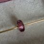 Pandora purple charm murano glass very good condition hallmarked Image 6