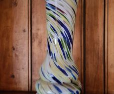 retro glass vase