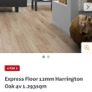 wooden flooring 12mm laminate 6 boxes Image 2
