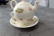 Aynsley "Edwardian Kitchen Garden" Tea for One Set