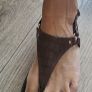 ANKO brown thong sandal Sz 8 AUS (Fit 6UK) Image 3