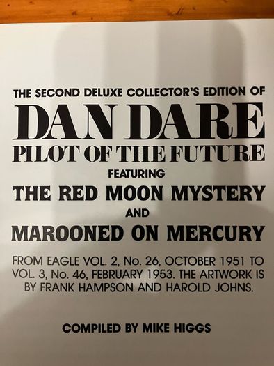 Comic: 'Dan Dare Pilot Of The Future'