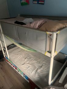 triple ikea bed