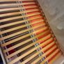 PRICE DROP - IKEA White Double Bed Frame with Slatted Base Image 4