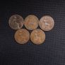 Collection of Edward VII - Pre-Decimal English Pennies (5) Image 2