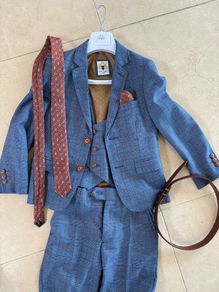 Marc Darcy communion suit and converse