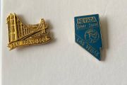American state souvenir pin badges
