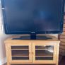 Oak corner TV Unit Image 2