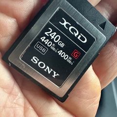 SONY XQD 240GB card - excellent condition