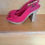 Red slingback sandal Image 3