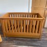 Mama and Papas Solid Oak Cot Image 3