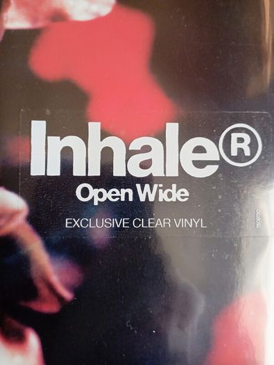 Inhaler Open Wide exclusive CLEAR vinyl