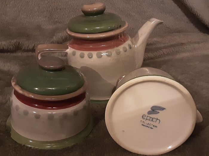 nice cream epoch tea set