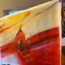 Large Hand Painted Oil on Canvas - Modern Abstract Impressionism Image 3